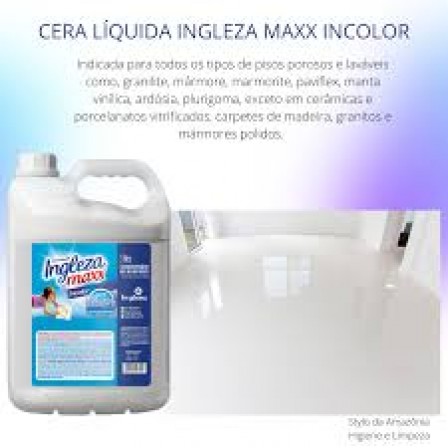 Cera Liquida Ingleza Maxx 5lt Incolor