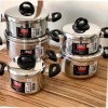 Conjunto De 5 Peças Polidas Eterna -  - Nigro