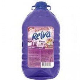 DESINFETANTE  RELVA 3X1 5LITROS FLORAL 