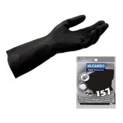 Luva de Látex Mucambo Preto Pro 157- Média
