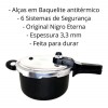 Panela De Pressão Eterna 4,5 Litros Antiaderente Nigro