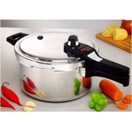 Panela De Pressão Nigro Eterna Polida aluminio - 4,5 Litros 