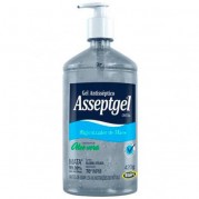Álcool Gel 70º Para Mãos 420 gramas Antisséptico Bactericida Asseptgel