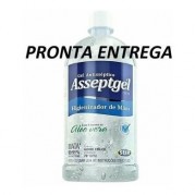 Álcool Gel 70º Para Mãos 420 gramas Antisséptico Bactericida Asseptgel