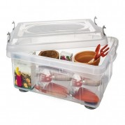 Caixa organizadora plastico medio 16,7 Litros Top Stock 963 - Sanremo