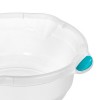 Bacia De Plastico 8.6 Litros Sanremo Transparente Referência 210