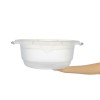 Bacia De Plastico 8.6 Litros Sanremo Transparente Referência 210
